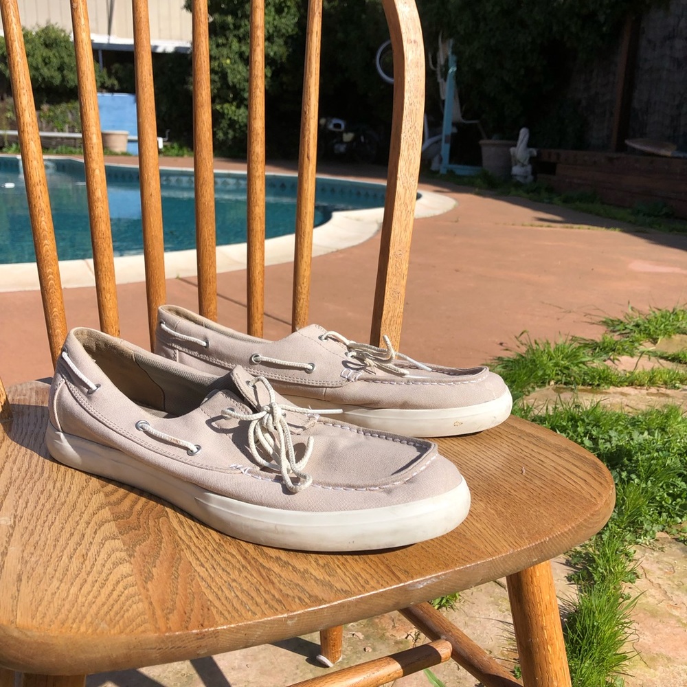 Timberland boat shoes knit material